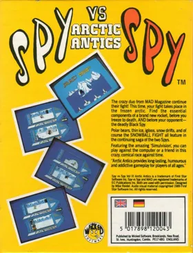 Spy vs Spy III - Arctic Antics box cover back